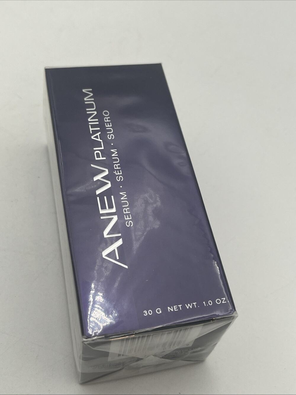 * AVON Anew Platinum Age Delay Serum New In Box Sealed 1.0 oz NOS face cream
